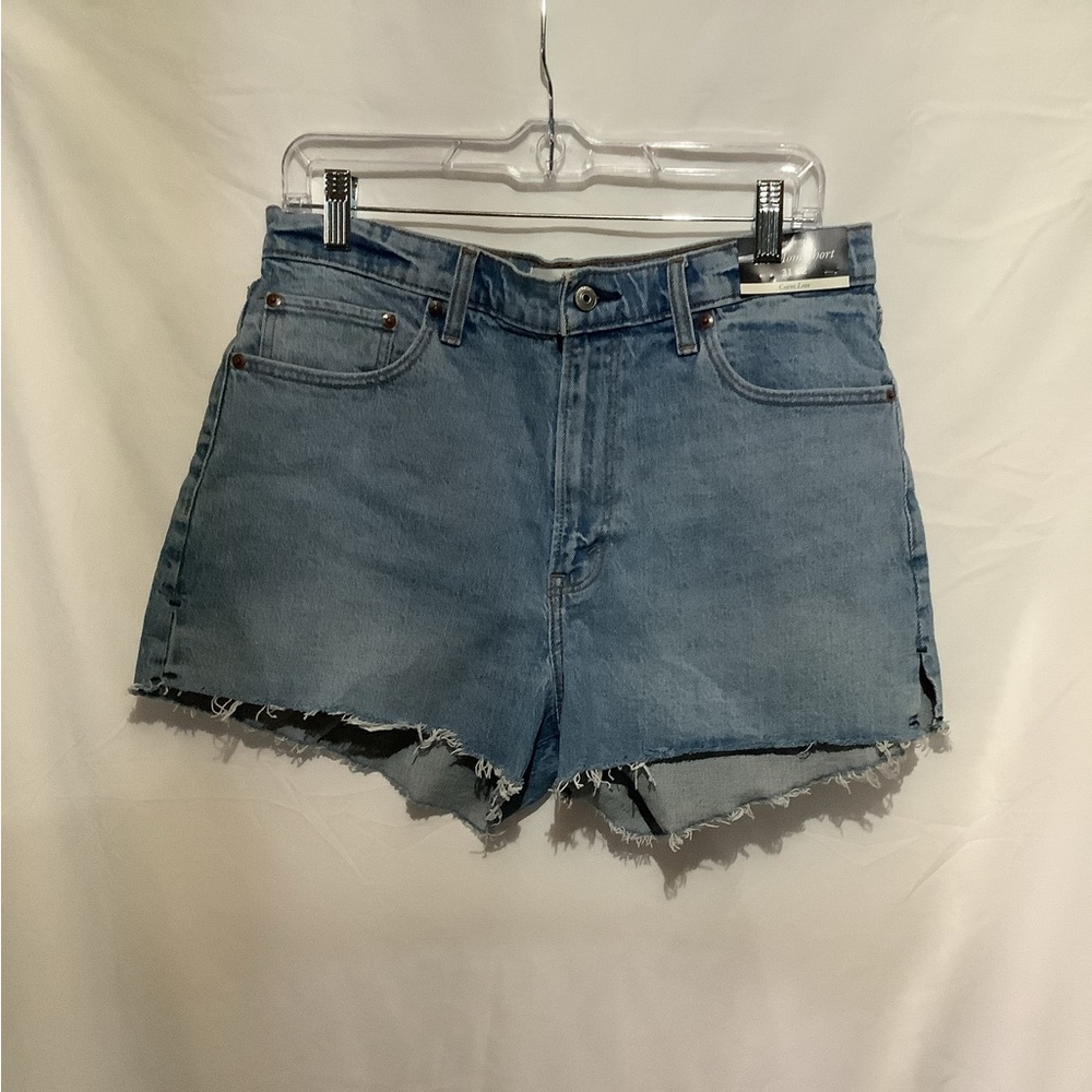 Abercrombie & Fitch Curve Love High Rise Mom Short 31/12 NWT
